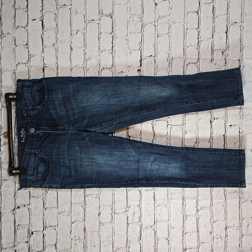 Les Halles Dark Blue Denim Ankle/Cropped Jeans Size 28 - Picture 3 of 11